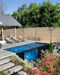 Bom Dia Piscina No Container Pela Empresa Modpools Official Ideiasdiferentes Swimming Pools Backyard Small Backyard Pools Shipping Container Swimming Pool