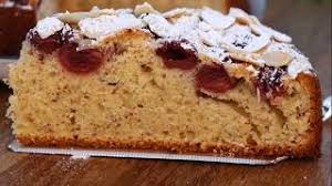 Kuchen aus dem ofen nehmen und sofort servieren. Kirsch Mandel Kuchen Kirsch Mandelkuchen Blechkuchen Backen Lecker Im Landhaus Youtube