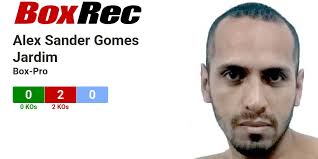 BoxRec: Alex Sander Gomes Jardim