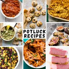 {easy dinners for busy nights} 76 Potluck Perfect Vegan Recipes Healthyhappylife Com