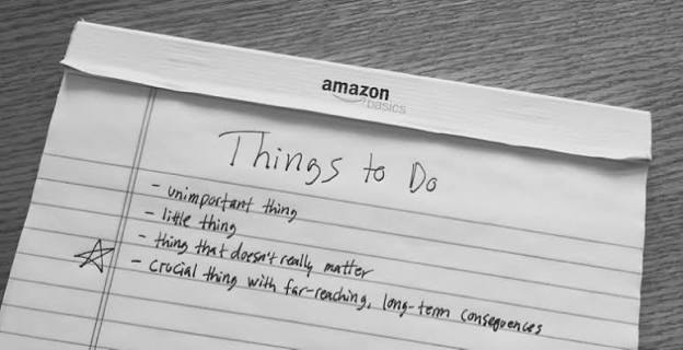 Do The Most Important Thing First - Jonathan Vieker