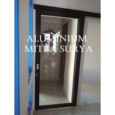 Sesuai namanya, pintu aluminium sliding dibuka dengan digeser ke kanan maupun ke kiri. Pintu Sliding Geser Kaca Aluminium Rel Atas Terima Pesanan Partisi Kusen Tangerang Jakarta Shopee Indonesia