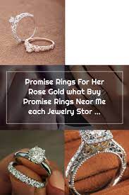 Promise Rings For Her Rose Gold What Buy Promise Rings Near Me Each Jewelry Stores Near Me Cheap Outsid In 2020 Promise Rings For Her Rings For Her Cheap Wedding Rings