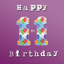 Happy Birthday Card For 11 Year Old Boy Happy 11th Birthday Happy 11th Birthday Cool Birthday Cards Happy Birthday Cards Images
