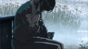 Overcast weather in all its glory. Sad Anime Boy In The Rain Gif Page 1 Line 17qq Com