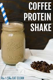 1 cup of brewed organic coffee or dandy blend. Coffee Protein Shake Smoothie Recipe