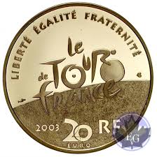 The illustration for the 100th tour de france seemed like a great opportunity to unify design, illustration and animation. Coins France 2003 50 Euro En Or 100 Ans De Tour De France