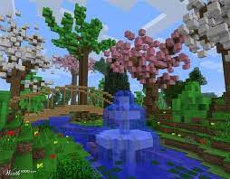 Flower Garden My Little Garden By Kristofkristof 1st Place Entry In Spring Worth1000 Com An I Minecraft Fountain Minecraft Garden Minecraft Garden Ideas