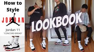 Leave a like if you enjoyed and consider subscribing if you're new. How To Style Jordan 11 S Concord Bred Low Lookbook 3 Outfit Ideas Youtube