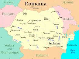 Cu cine se invecineaza romania la nord? Harta Romania Harta Vecini