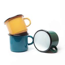 Emaillierte produkte und gegenstände haben zudem einen nostalgischen touch. Emaille Tasse Xl O 10 Cm 0 5 L Warengruppe Ost Berlin