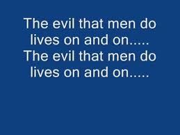 The evil that men do (1984). Iron Maiden The Evil That Men Do Lyrics Youtube