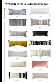 The Loft Of My Dreams Long Lumbar Pillow Long Sofa Pillows Bed Pillow Arrangement