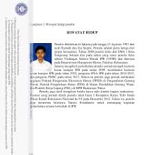 Check spelling or type a new query. Contoh Biografi Penulis Skripsi Zentoh