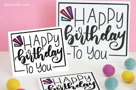 Birthday Card Printable Free Hand Lettered Free Printable Birthday Card Liz On Call Free Printable Birthday Cards Birthday Card Printable Birthday Cards For Friends
