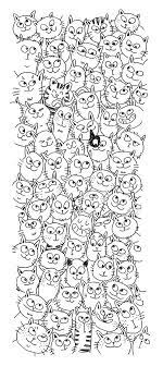 neko land cat art crazy cats drawings pages de coloriage gratuites pour les enfants