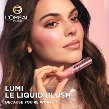 L'Oreal Paris Lumi Le Liquid Blush, Dewy Bright Pink, 0.33 fl oz
