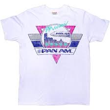 Men S Pan Am Miami Jet T Shirt Long Sleeve Tshirt Men Shirts T Shirt