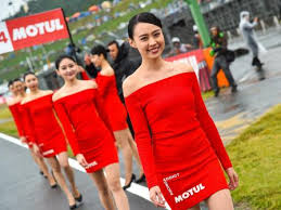 Now, one of the faces you'll see as you walk down the grid is that of breanna o'leary. Motogp