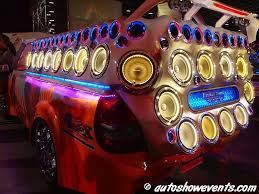 This Was Taken At The Car Audio Section Outside Of The 2012 Bangkok Motor Show Car Stereo Systems Car Audio Subwoofers Car Audio
