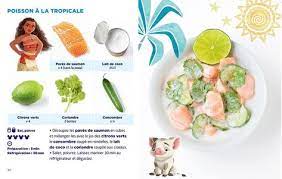 poisson a la tropicale pour 4 personnes recettes elle a table recette recettes de cuisine recettes disney cuisine disney