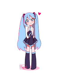 Maya's Art — Made a cute lil Miku with a reference from @hachuu