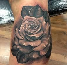 Black And Grey Flower Tattoos Pin On Black And Grey Rose Tattoos Men
