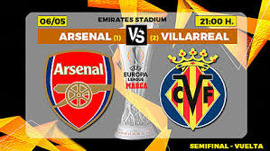 Arsenal host villarreal in the uefa europa league semi final second leg at emirates stadium. Szc54n Swkdjm