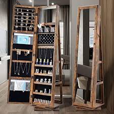 Shop lc red leatherette oxidized jewelry organizer box. Outdoor Doit Qb2 360 Rotating Lockable Full Mirror Jewelry Organizer Wall Mounted Door Mount Jewelry Organizer Wall Wall Mount Jewelry Organizer Jewelry Mirror