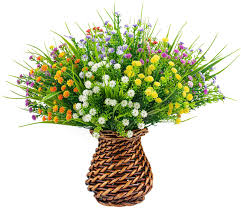 Silk flower wedding arrangements & more, wholesale. Bridal Bouquet With Baby S Breath
