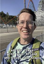 Looney Tunes Six Flags Roller Coaster