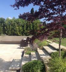Floating Steps Modern Garden Modern Garden Landscape Design Garden