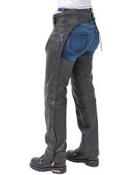 Premium Buffalo Leather Chaps W Lining C8000