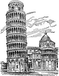 Leaning Tower Of Pisa Clipart Etc Architecture Drawing Art Architecture Concept Drawings Perspective Drawing Architecture