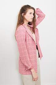 20 Off Labor Day Sale Ends Tuesday Just Female Maxime Blazer Rose Check Parc Blazers For Women Beach Wrap Dress Blazer
