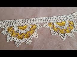 Kalem Ile Yapilan Pike Ve Havlu Kenari Dantel Modeli Turkce Videolu Pike Kenari Uc Danteli Modeli Isterseni Baby Knitting Patterns Oya Ornekleri Tig Isi Semasi