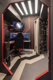 Pin By Gamers Unite On Gaming Rooms And Setups Game Room Game Room Decor Game Room Design