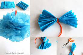 How To Make Tissue Paper Flowers Tissue Paper Flowers Tissue Paper Crafts Paper Flowers