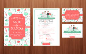 Salah satunya adalah desain dan format undangan pernikahan. Template Desain Undangan Pernikahan Vintage Format Cdr Desain Free