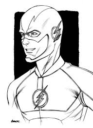 The Flash Comic Colouring Page Superhero Coloring Pages Superhero Coloring Flash Drawing
