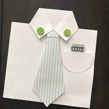 Make cute graduation cards to simply insert some money or cash for a great graduation gift. How To Make A Father S Day Shirt And Tie Money Holder Card Thriftyfun
