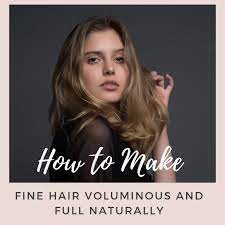 I noticed it just before xmas and then yesterday when i went to get my hair cut my stylist immediately commented on how thin my hair is getting and how thick it used to be (fine but thick). How To Thicken Fine Or Thin Hair Bellatory