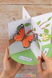 3d butterfly life cycle craft video video butterfly life cycle craft paper crafts spring crafts