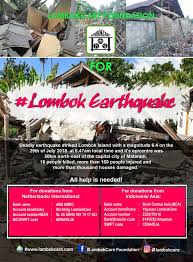 Swift code or bic code are part of iso 9362 standards. Lombokcare Foundation Earthquakelombok Deadly Earthquake Striked Lombok Island With A Magnitude 6 4 On The 29th Of July 2018 At 6 47am Local Time And It S Epicentre Was 50km North East Of The Capital