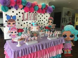 The Dessert Table At This Lol Surprise Birthday Party Is Gorgeous Love The Decor Birthday Surprise Party Suprise Birthday Party Surprise Party Decorations