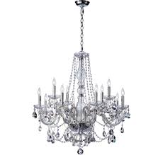 Quorum Bohemian Katerina 12 Light 33 Bohemian Chandelier In Chrome
