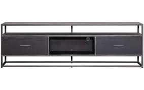 For screen reader users, these images appear in a list below. Tv Meubel Hudson Schwarz Oosters Hardhout Kopen Goossens