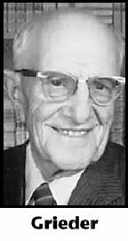 James Grieder Obituary (2003)