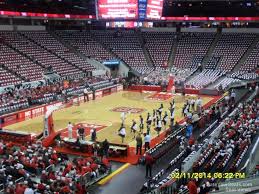 pnc arena section 124 nc state basketball rateyourseats com