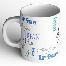 Buy Abaronee Personalized Irfan Name Printed Ceramic Coffee Mug 350 Ml Online At Low Prices In India Amazon In Once you make the card after. buy abaronee personalized irfan name